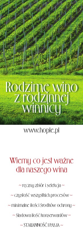 Rodzime wino z rodzinnej winnicy